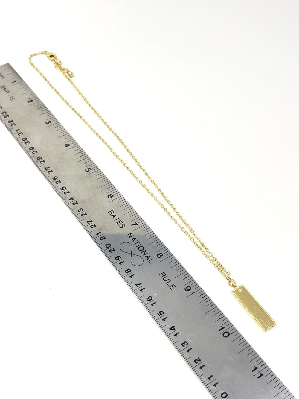 New Anthropologie Smile Pendant Necklace - Picture 5 of 5